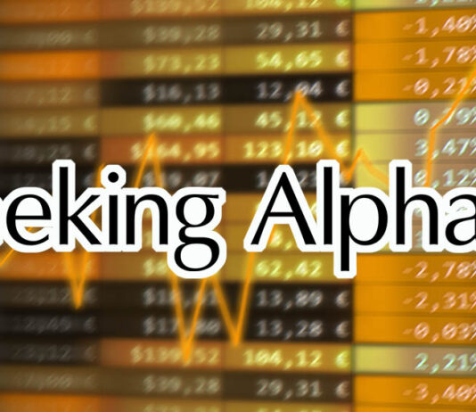 Le logo du site Seeking Alpha